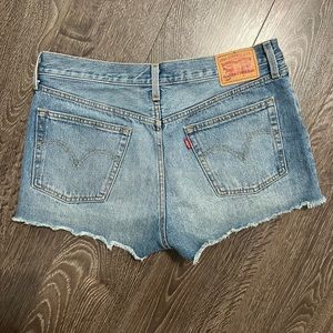 Levi’s High Waisted 501 Shorts